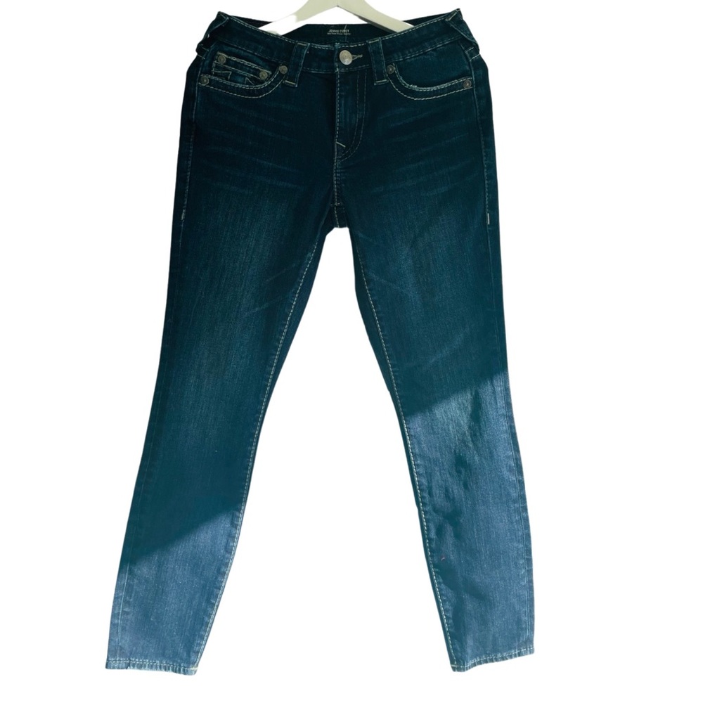 True Religion Mid Rise Skinny Jeans